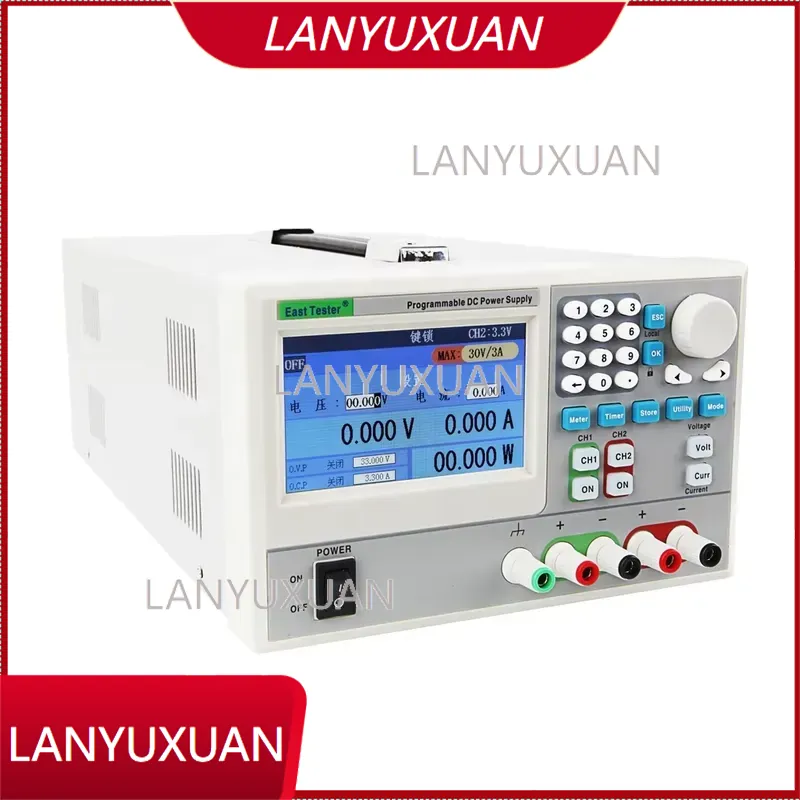 Dual Channel Linear Power Supply 30V 5A - ET ET3721 Programmierbares Lineares Schaltnetzteil Industriell